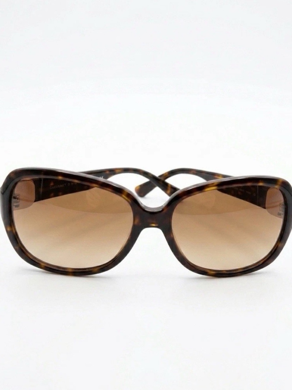 Coach Butterfly Tortoiseshell Frame Sunglasses with Brown Gradient Lenses S2020